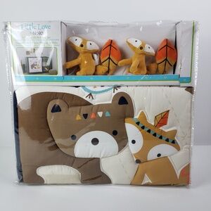 Little Love: Boy Aztec 5 Piece Crib Bedding